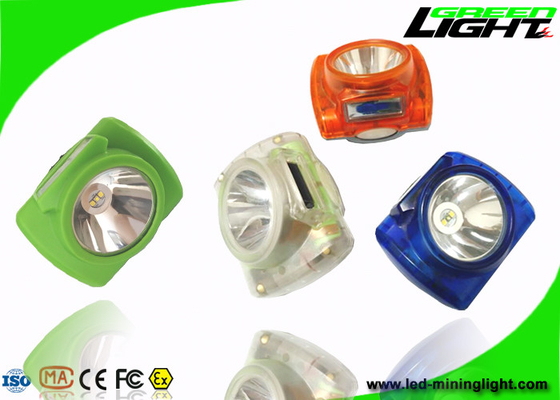 USB Rechargeable Led Mining Cap Lamp OLED Screen Display Cordless Anti - Explosive