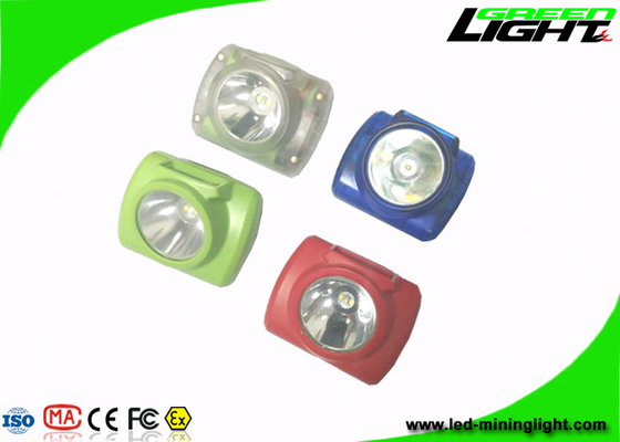 USB Rechargeable Led Mining Cap Lamp OLED Screen Display Cordless Anti - Explosive