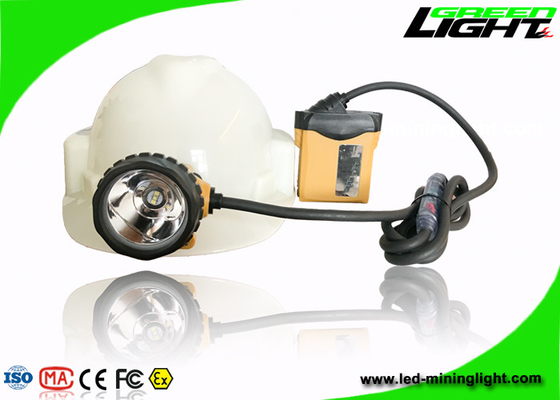 Underground Coal LED Mining Light 25000lux Brightness 10.4Ah SAMSUNG Battery