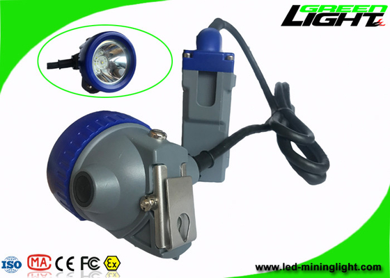 Anti Explosive LED Mining Headlamp , Underground Led Mining Cap Lamp 16hrs Working Time
