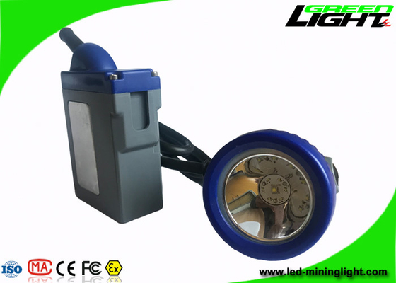 Anti Explosive LED Mining Headlamp , Underground Led Mining Cap Lamp 16hrs Working Time
