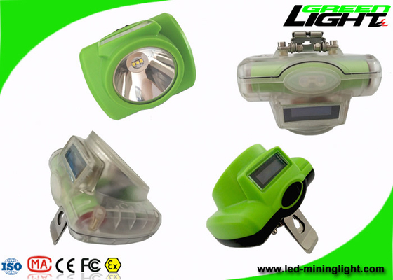 CREE LED Cordless Mining Lights PC ABS Material 13000lux With Low Battery Power Alarm