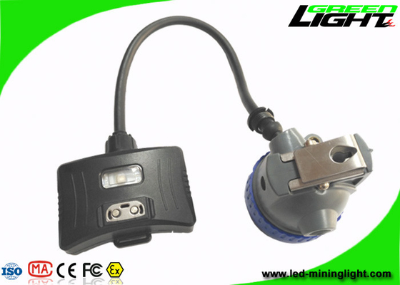 Semi Corded Mining Cap Lights 10000Lux 5.2Ah Big Capacity Lightweight IP68 Waterproof