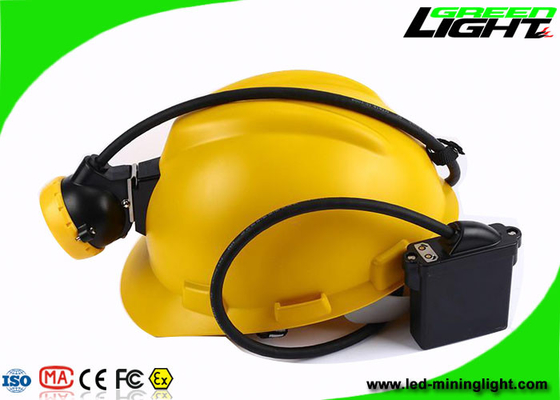 Rechargeable Coal Mining Lights Headlamp Waterproof  10000Lux With USB Charging Cable