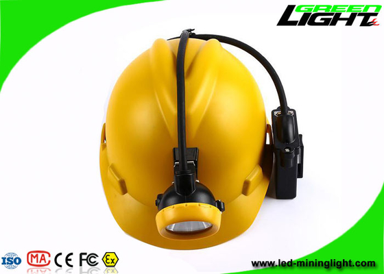 Rechargeable Coal Mining Lights Headlamp Waterproof  10000Lux With USB Charging Cable