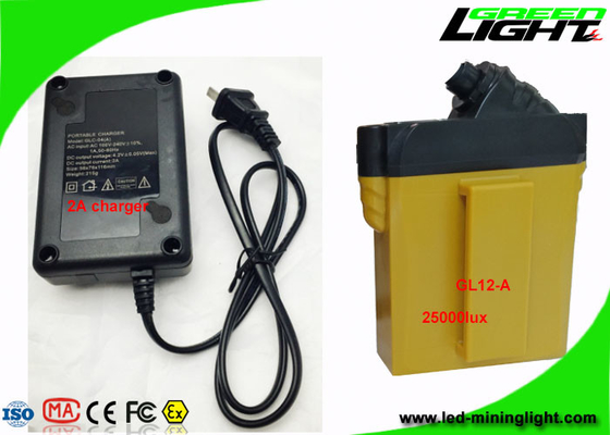 25000 Lux Underground Coal Mining Lights 3W Msha Approved With SOS Flashlight