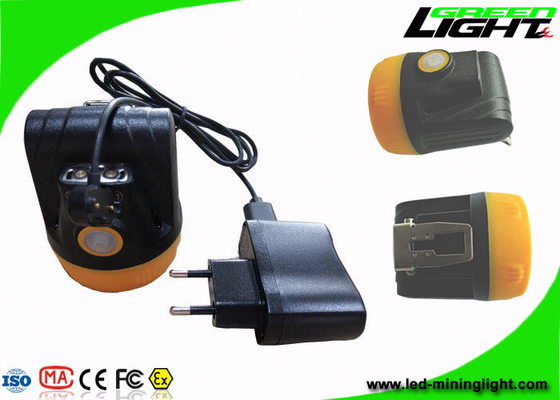 Lightweight Underground Cordless Mining Cap Lamps High Beam Brightness 10000Lux