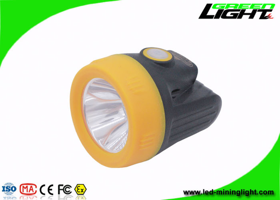 3.8Ah Capacity Miners Cap Lamps Cordless 10000lux For Mining Site Safety Lighting
