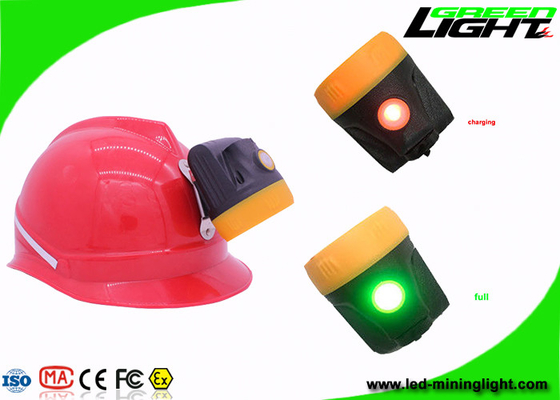 10000lux LED Mining Headlamp Explosive Resistant 18650 Rechargeable Li - Ion Battery