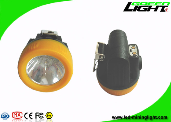 10000lux LED Mining Headlamp Explosive Resistant 18650 Rechargeable Li - Ion Battery