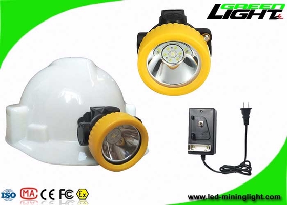 PC ABS Cordless Mining Lights 5000lux High Safety 2.2Ah 1000 Battery Cycles