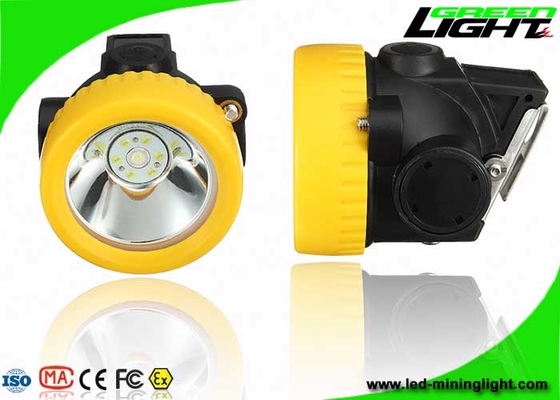 PC ABS Cordless Mining Lights 5000lux High Safety 2.2Ah 1000 Battery Cycles