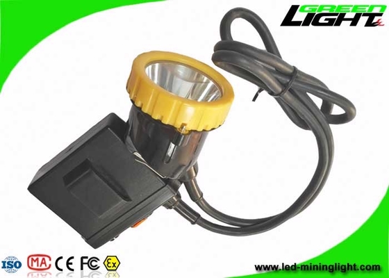 LED Mining Cap Lights 50000lux Brightness IP67 Rechargeable For Hunting Headlamp