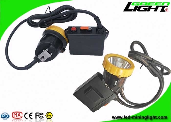 3.7W High Lumen Coal Miners Lamp 50000 Lux IP67 Waterproof 11.2Ah Big Battery Capacity