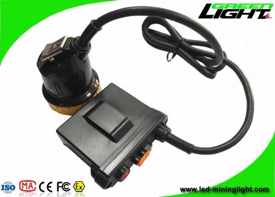 3.7W High Lumen Coal Miners Lamp 50000 Lux IP67 Waterproof 11.2Ah Big Battery Capacity