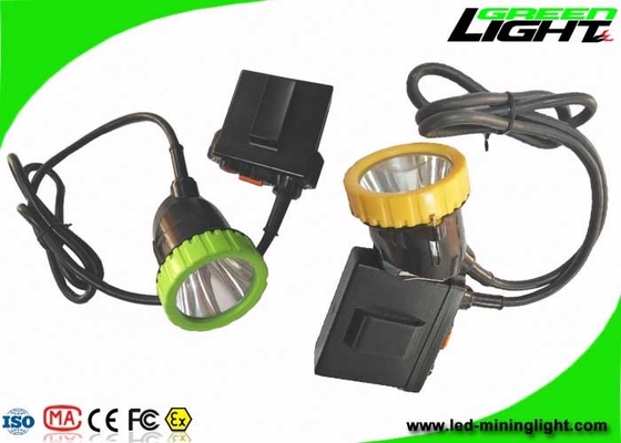 Waterproof IP67 Mining Rechargeable LED Headlamp 3.7V 11.2Ah 50000lux For Hunting
