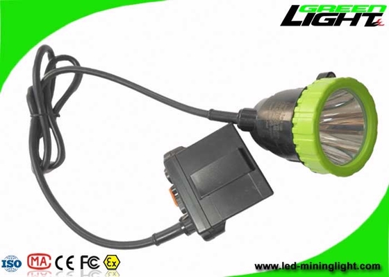 3.7W High Power LED Coal Mining Lights 50000lux 13hrs Lighting Time Head Lamps