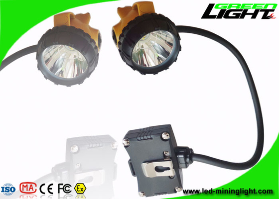 High Brightness Cree Led Headlamp Rechargeable Low Power Warning For Miner Semi - Corded