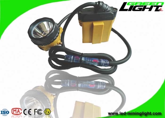 25000lux High Brightness Coal Mining Lights IP68 3.7V With Cable Flash Light