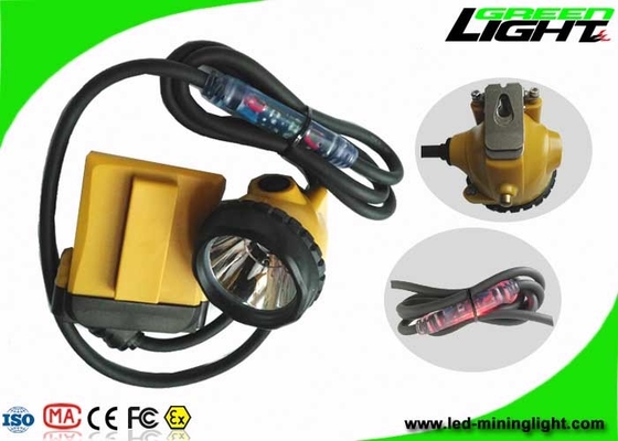 25000lux High Brightness Coal Mining Lights IP68 3.7V With Cable Flash Light