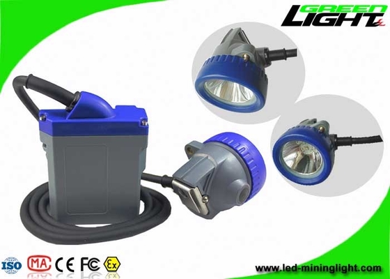 Underground Safety Mining Cap Lights 10000lux Rechargeable 6.6Ah Lithium Ion Battery
