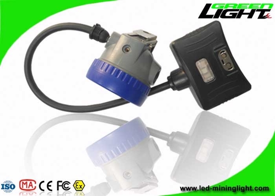 Lightweight Semi Corded Coal Mining Lights 10000Lux 5.2Ah Li - Ion Battery IP68