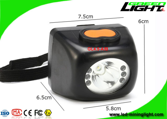 Rechargeable Black Cordless Mining Lights Portable 16 Hours Lighting Work Time IP68
