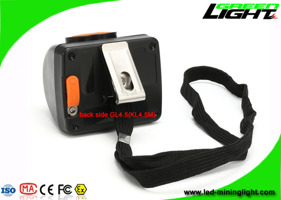Rechargeable Black Cordless Mining Lights Portable 16 Hours Lighting Work Time IP68