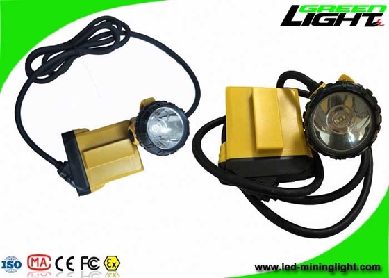 CREE LED 25000lux Coal Mining Lights 10.4Ah Samsung Battery With SOS Low Power Warning Function