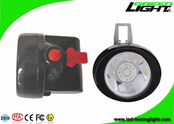 4000Lux Brightness Lightweight Cordless Cap Lamp ABS 15hrs Long Lighting Time