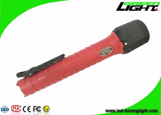 1300Lum Rechargeable Led Flashlight 25000Lux GL-T666 IP68 15hrs Long Working Time