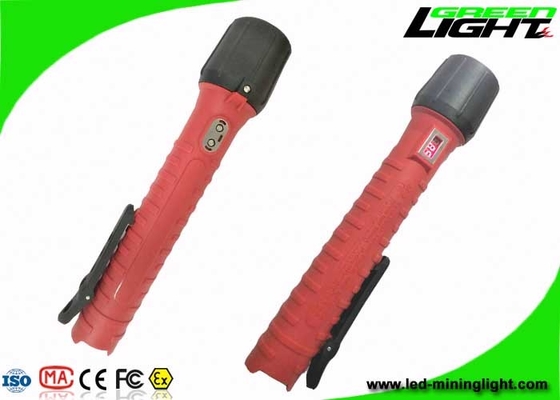 Strong Brightness IP68 Explosion Proof Flashlight USB 4.4Ah Li - Ion Battery 25000lux