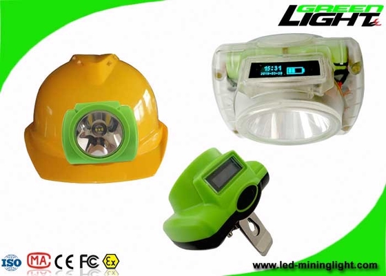 OLED Screen Cordless Mining Lights 13000lux Strong Brightness Lightweight 1.78W