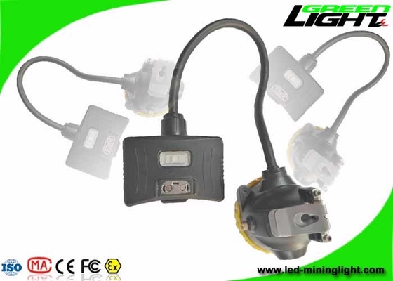 Semi Corded Rechargeable LED Headlamp 15000lux 6.8Ah Big Capacity IP68 1.7W