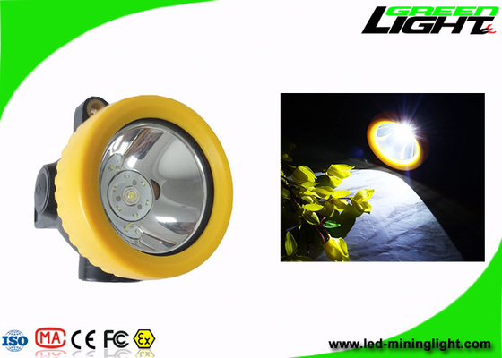 Portable Cordless LED Mining Light Rechargeable Headlamp 2.2Ah Lithium Ion Battery