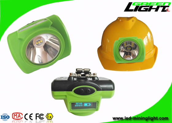 Underground LED Mining Light OLED Screen PC ABS Material Support USB Charging