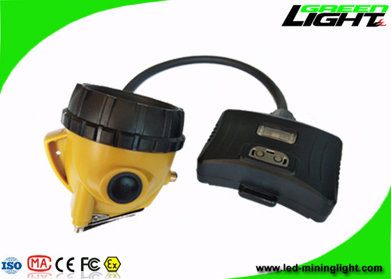 Semi Corded Led Miners Cap Lamp 15000 Lux GLS12-A 6.8 Ah Panasonic Battery IP 68