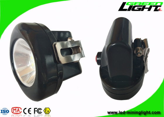 Anti Explosive Cordless Cap Lamp , GL2.5-A Led Mining Cap Lamp IP67 Long Life Span