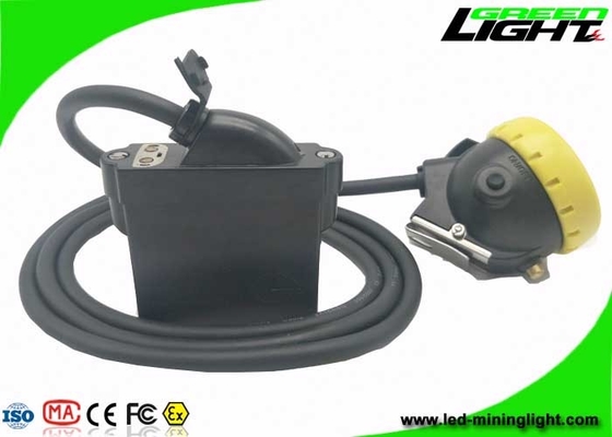 Rechargeable Mining Hard Hat Led Lights , Miners Cap Lamp Support USB Charger