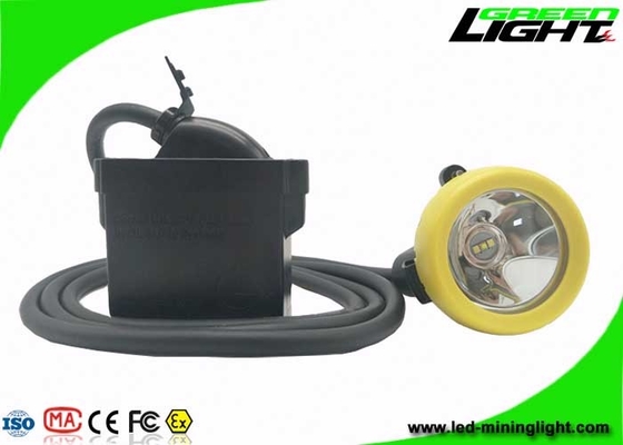 10000lux Underground Coal Mining Cap Lights USB Charging Cable With SOS Function