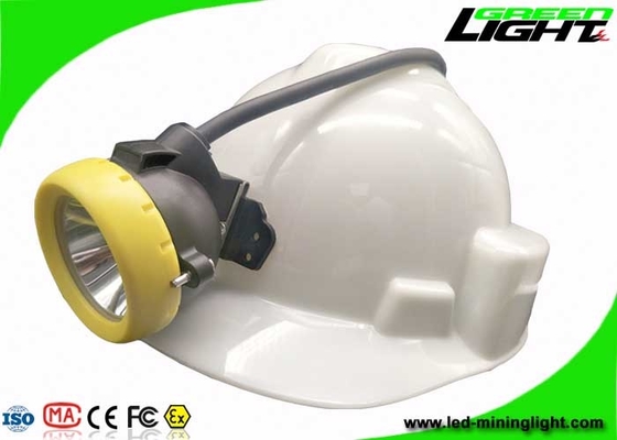 10000lux Underground Coal Mining Cap Lights USB Charging Cable With SOS Function