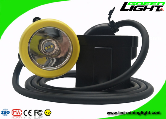 1.65m Cable Length Cordless Cap Lamp Mining Over 18 Hours Continous Discharge Time