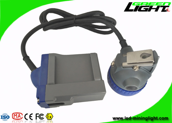 Explosion Proof LED Mining Cap Lamp With 6.6Ah Rechargeable Li - Ion Battery