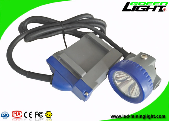 Explosion Proof LED Mining Cap Lamp With 6.6Ah Rechargeable Li - Ion Battery