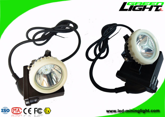 IP67 Miners Helmet Light 10000lux Rechargeable 6.6 Ah For Mineral Industry