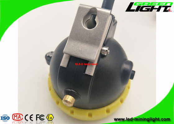 Safety Mining Cap Lights High Low Beam 10000lux With Cable USB Charging Indication