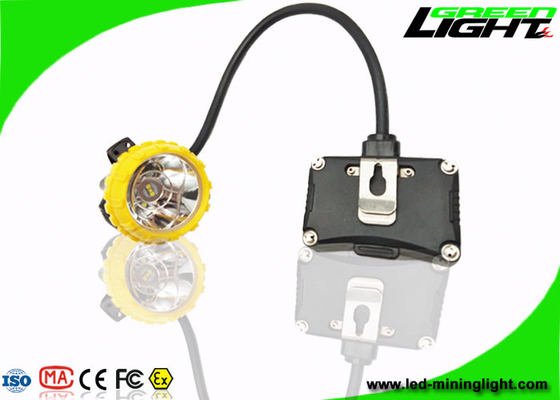 Anti Explosive Mining Cap Lights 15000 Lux IP68 With 6.8Ah Panasonic Battery
