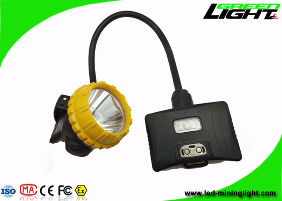 Anti Explosive Mining Cap Lights 15000 Lux IP68 With 6.8Ah Panasonic Battery