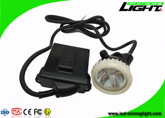 Rechargeable Coal Miner Hard Hat Light 10000lux High Beam 22hrs IP67 Waterproof
