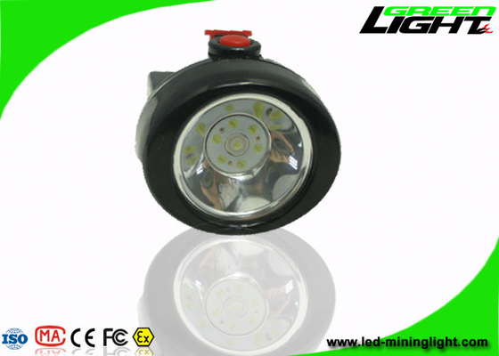 Anti Explosive Miners Cap Lamps Cordless , Hard Hat Led Lights Long Life Span